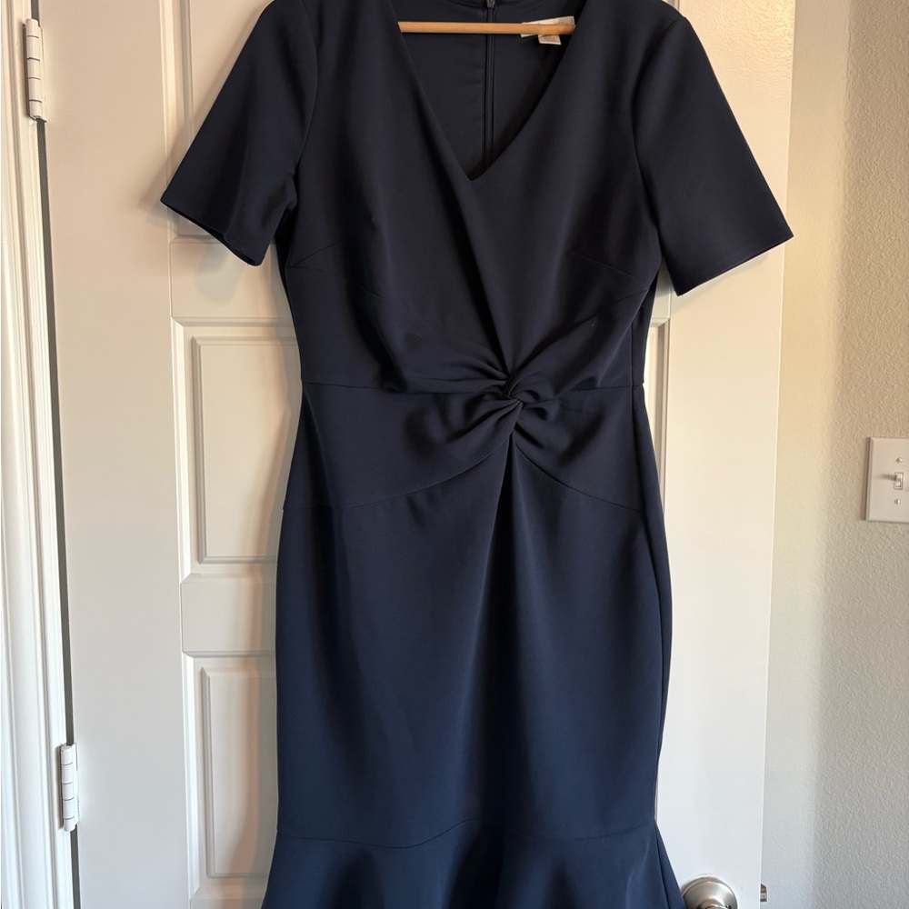 London Times Classic Navy Dress